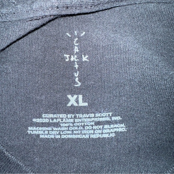 Travis Scott Cactus Jack Men’s Shirt Black XL McDonald's All American '92 Tee - Picture 2 of 11